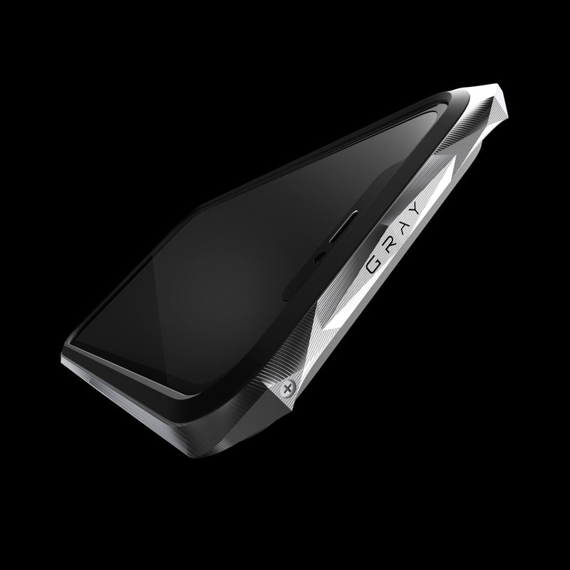 iPhone 12 mini Case (Cyber Edition) Gray Black