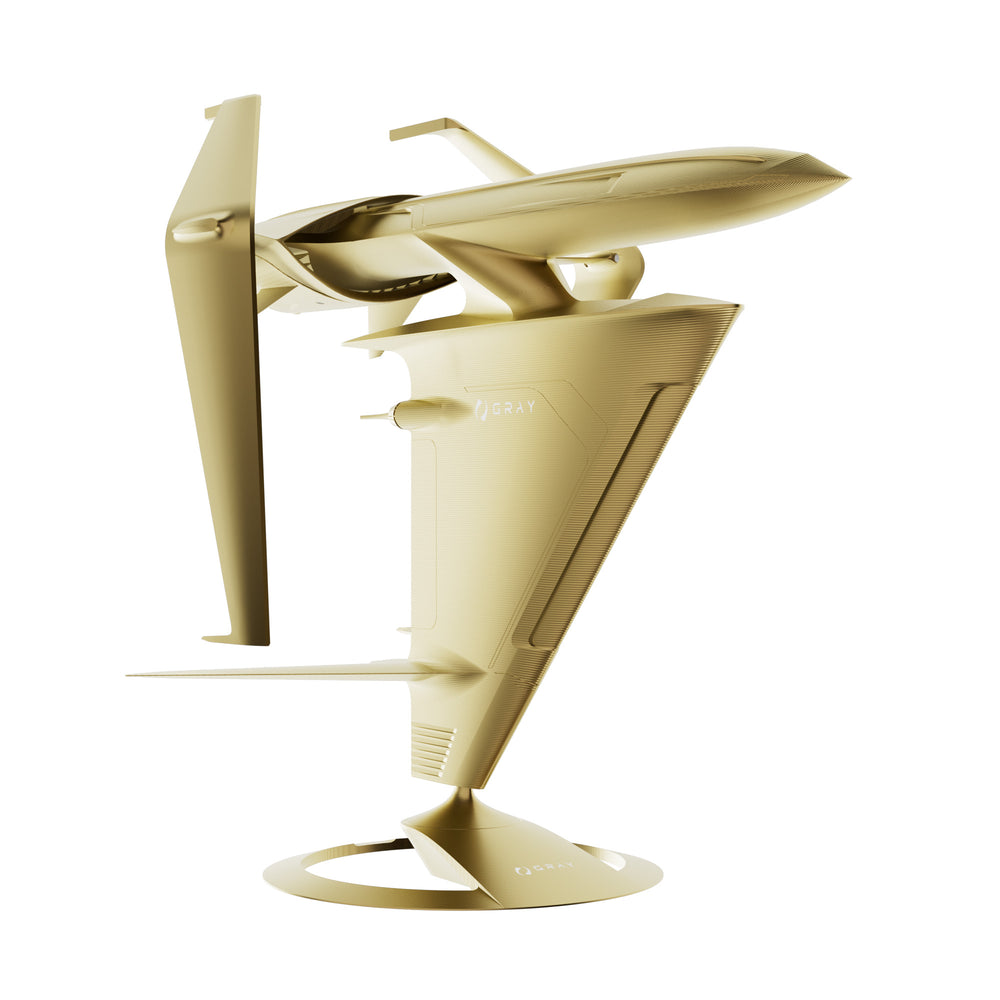 GRAYCRAFT1-3 GOLD ALUMINIUM (side)