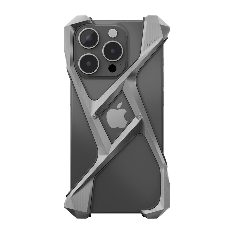 ALTER EGO® Titanium iPhone 15 Pro Case GRAY®