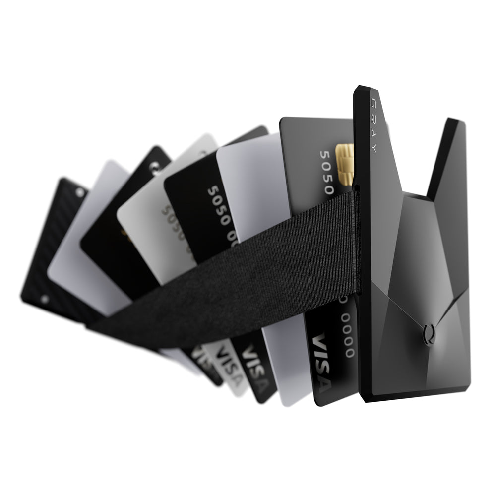 VANDIUM® Stealth Aluminium Luxury Card Wallet (expanded 1)