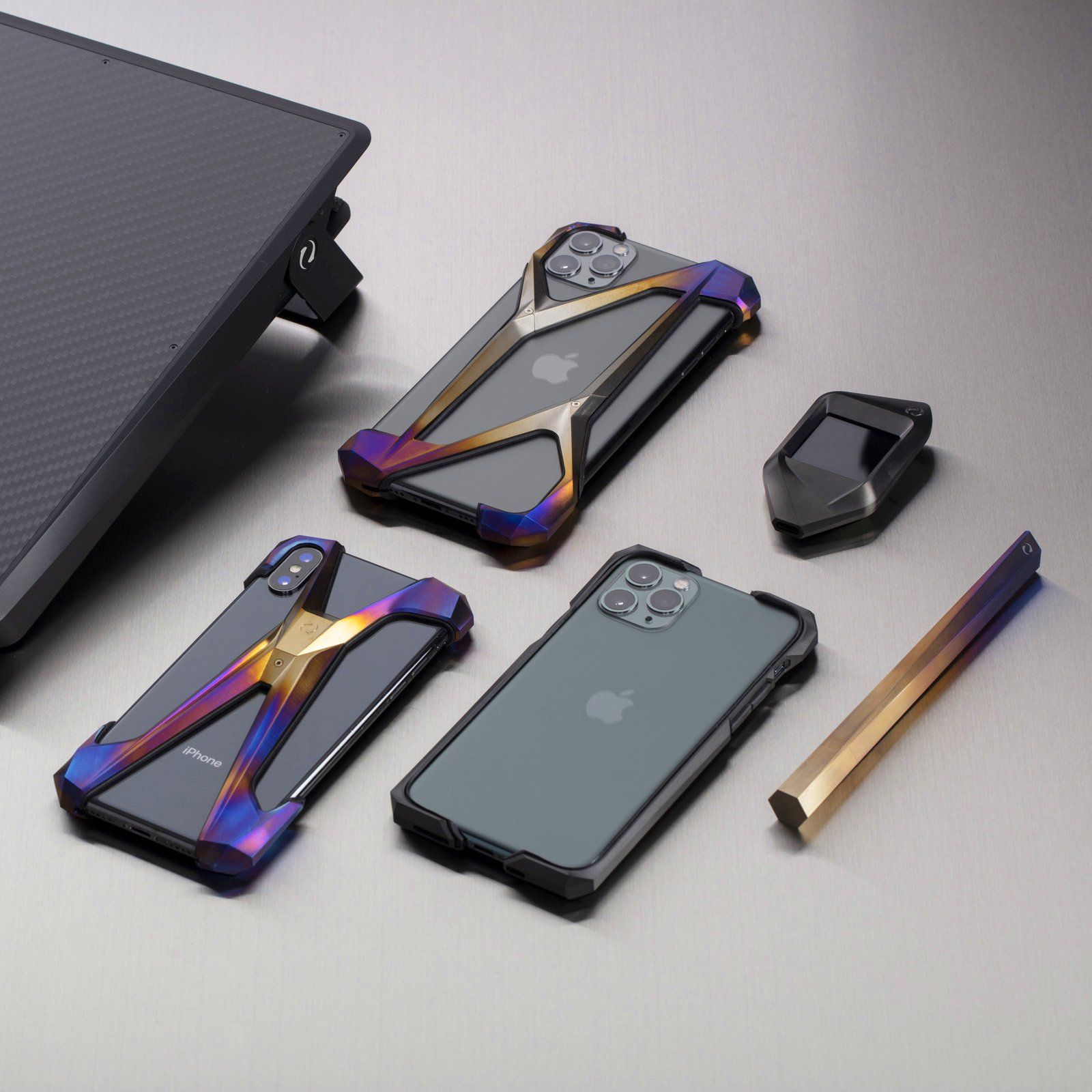 Luxury Designer Metal iPhone Cases by GRAY Luxury Designer Metal iPhone Cases by GRAY