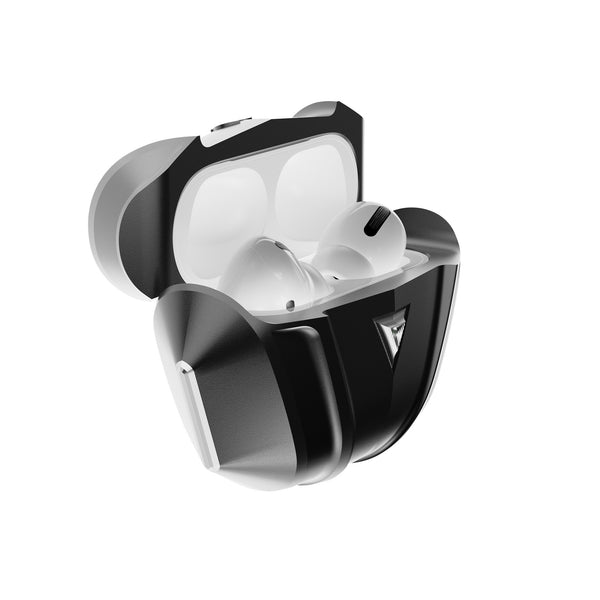 Alia Luxury Designer AirPods Case, Upgrade The Look of Your AirPods, Black / AirPods Pro