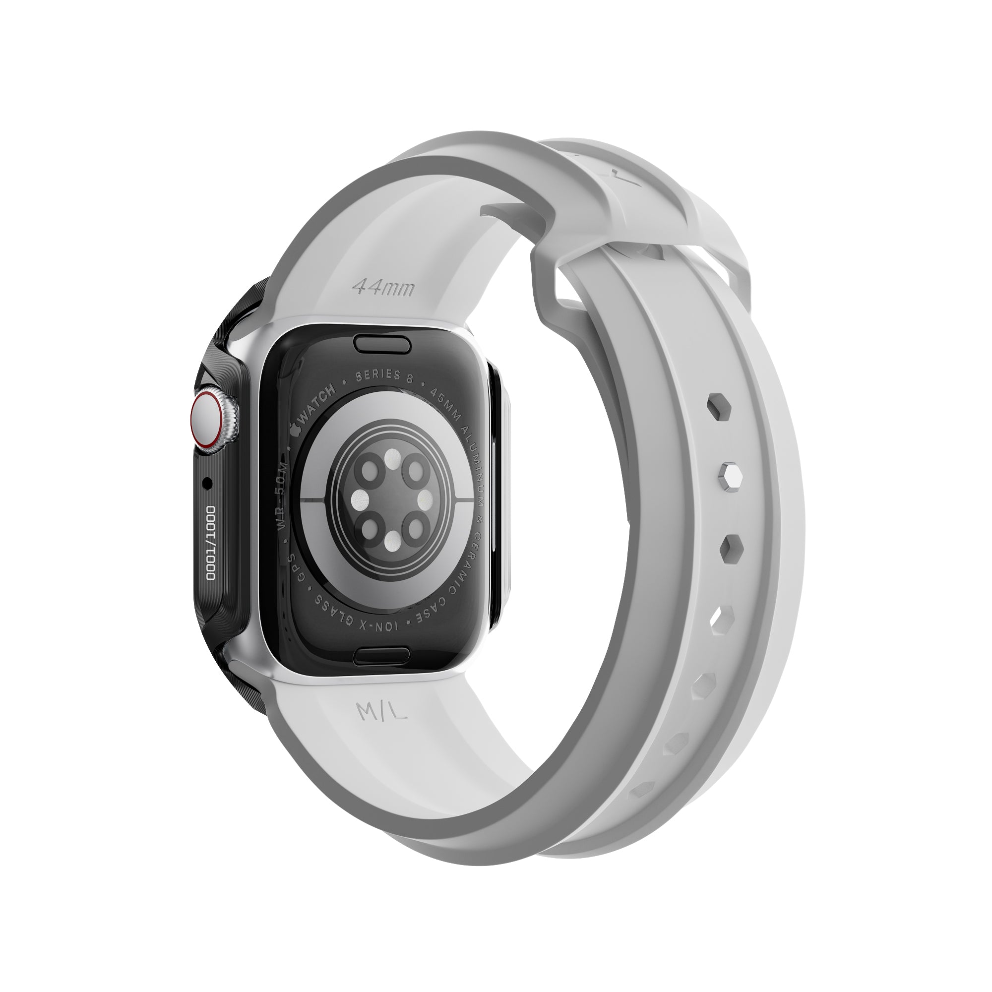 Black PVD Titanium Apple Watch Series 9 Cases l CYBER WATCH® Stealth