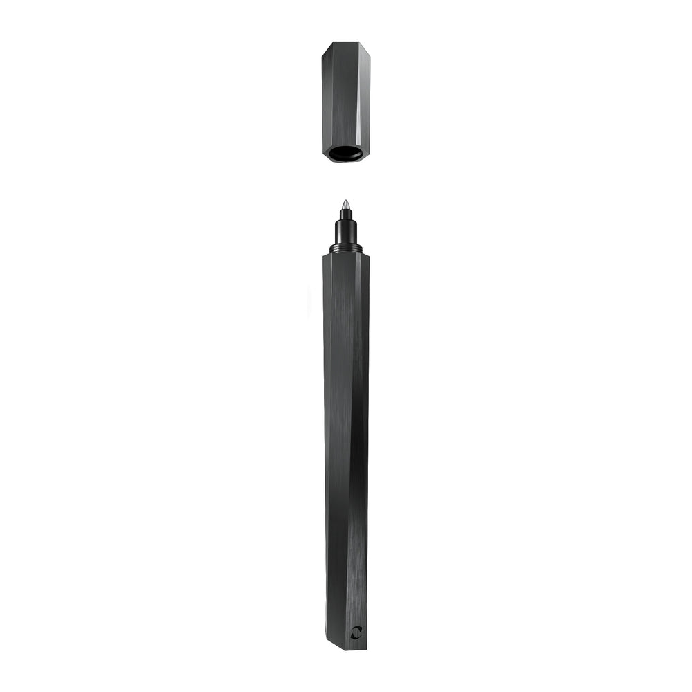 SHARD® Stealth Titanium Luxury Pen (flat)