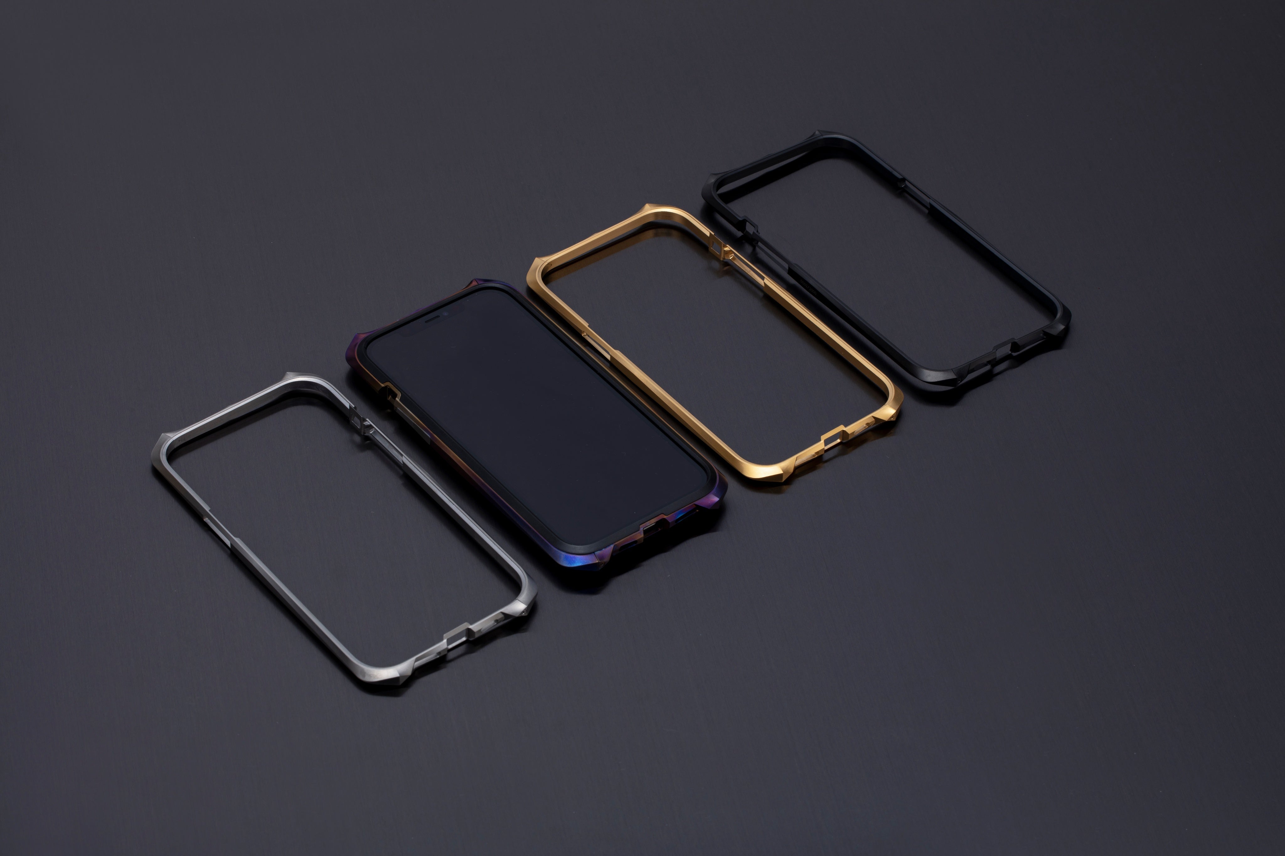 ADVENT® Gold Titanium iPhone 12 Pro Case - GRAY®